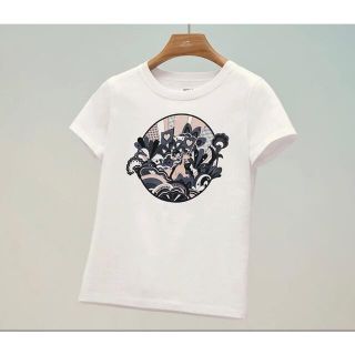 エルメス(Hermes)の2022ss新作プレタ　エルメス　マイクロTシャツカルトゥッシュ　新品未使用✨(Tシャツ(半袖/袖なし))