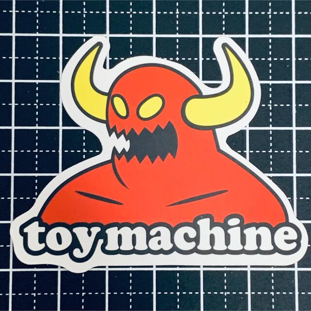 【toymachine】防水ステッカー シール　おしゃれ　ロゴ　スケボ 自動車/バイクのバイク(ステッカー)の商品写真