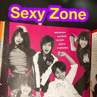 セクシー ゾーン(Sexy Zone)のSexy Zoneさん　切り抜き　Wink up 2013年 02月号(アート/エンタメ/ホビー)