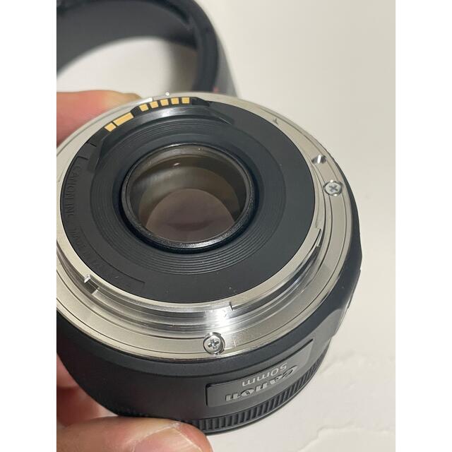 Canon 単焦点レンズ EF50mm F1.8 STM 純正フィルター付