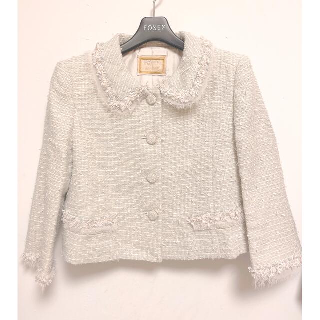 ＦＯＸＥＹ ＢＯＵＴＩＱＵＥ　ジャケット ブルーオパール　38