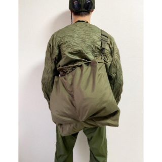 ポーター(PORTER)の復刻物 米軍 usaf ナイロン オリーブグリーン ショルダー ヘルメットバッグ(ショルダーバッグ)