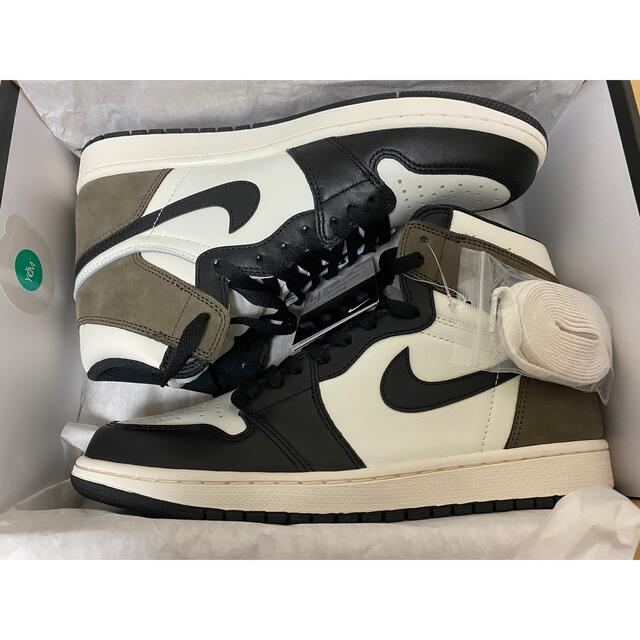 超特価】 ダークモカ エアジョーダン1 ナイキ - NIKE 28.5 MOCHA DARK