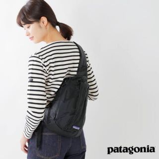 パタゴニア(patagonia)のpatagonia ウルトラライトブラックホールスリング　8L(ボディーバッグ)