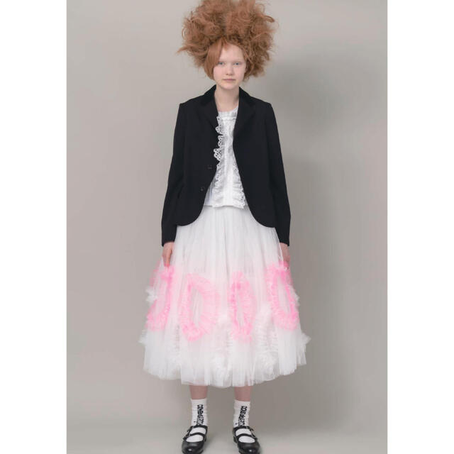 COMME des GARCONS(コムデギャルソン)のコムデギャルソンガール2021AW チュールスカート レディースのスカート(ひざ丈スカート)の商品写真