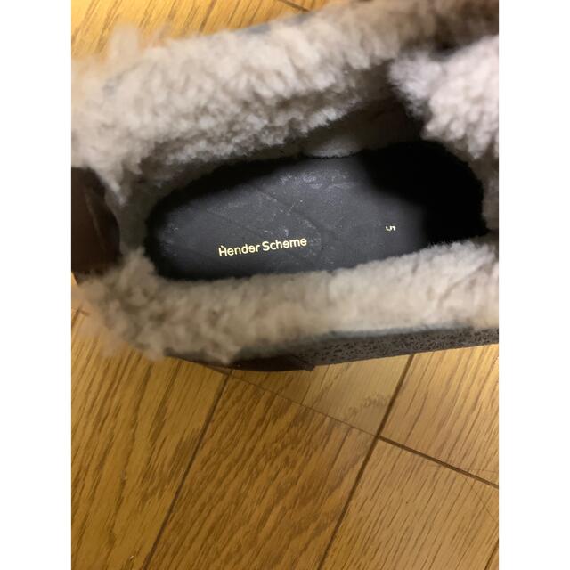 エンダースキーマ Hender Scheme ムートンレース 2018AW 3