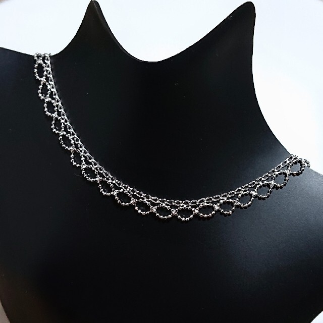 STAR JEWELRY(スタージュエリー)の定価48400円❇️スタージュエリー K10 LACY CHOKER チョーカー レディースのアクセサリー(ネックレス)の商品写真