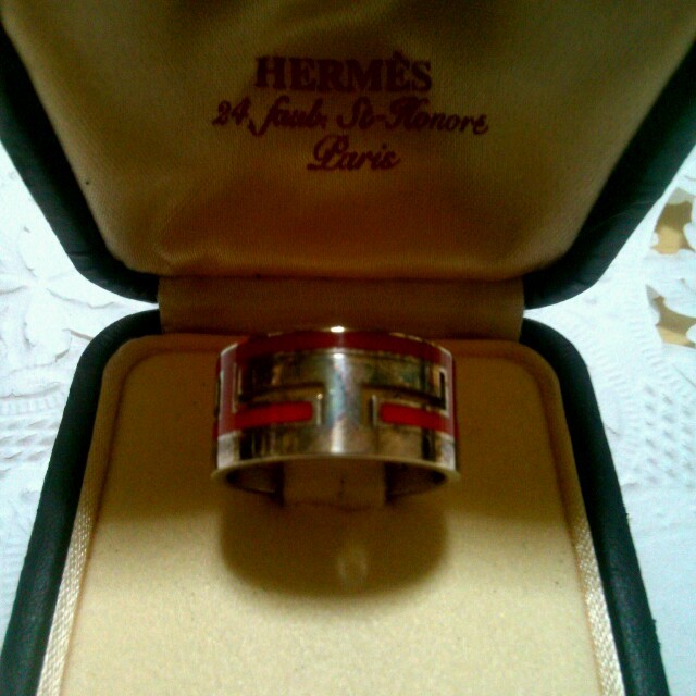 Hermes(エルメス)の『専用です』12／18までクリアランスセール　HERMES ☆リング☆ レディースのアクセサリー(リング(指輪))の商品写真