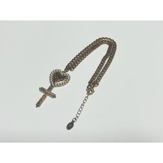 ハニーミーハニー(Honey mi Honey)のhoney mi honey Heart cross necklace(ネックレス)