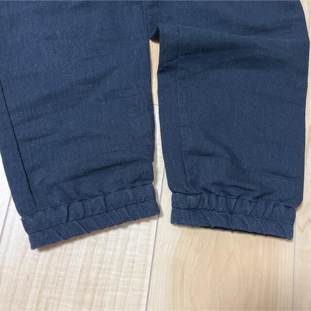 パンツ　ズボン　七分丈　ネイビー レディースのパンツ(カジュアルパンツ)の商品写真