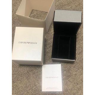 エンポリオアルマーニ(Emporio Armani)の【空箱】エンポリオアルマーニ　時計(腕時計(アナログ))