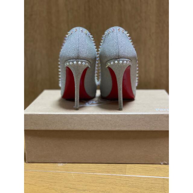 Christian Louboutin(クリスチャンルブタン)のクリスチャンルブダン　ANJALINA 100 グリッターパンプス レディースの靴/シューズ(ハイヒール/パンプス)の商品写真