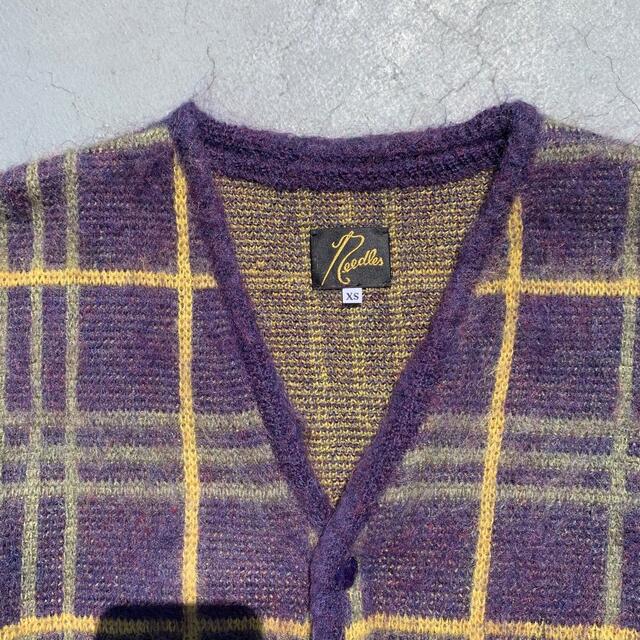 Needles(ニードルス)の20AW needles Mohair Cardigan XS メンズのトップス(カーディガン)の商品写真