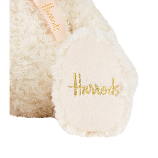 Harrods(ハロッズ)のHarrods Harriet ハリエット　テディベア　 ぬいぐるみ　クリーム エンタメ/ホビーのおもちゃ/ぬいぐるみ(ぬいぐるみ)の商品写真