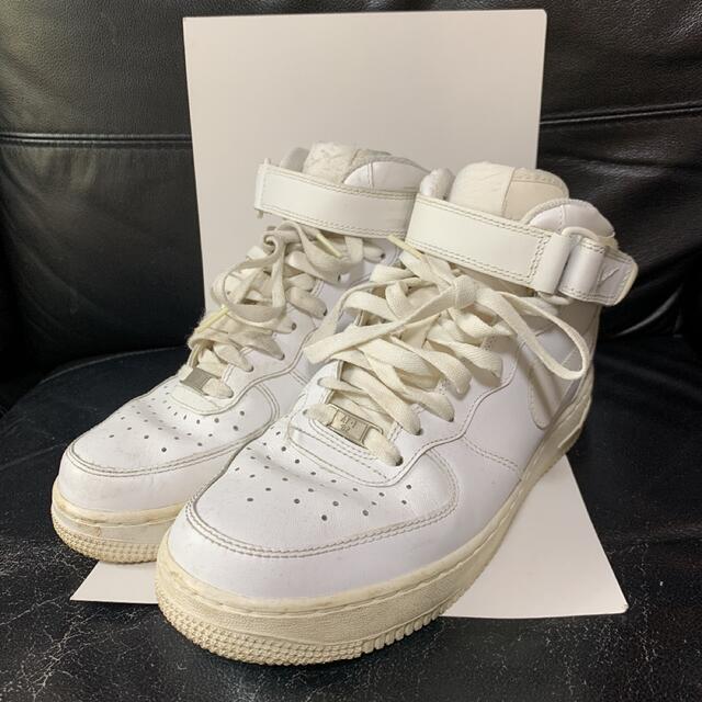 NIKEナイキ エアフォース1 ミッド07 AirForce1 MidWhiteNIKE