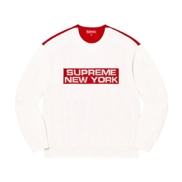 Supreme(シュプリーム)の【Mサイズ】Supreme® 2-Tone Sweater ツートーン セーター メンズのトップス(ニット/セーター)の商品写真