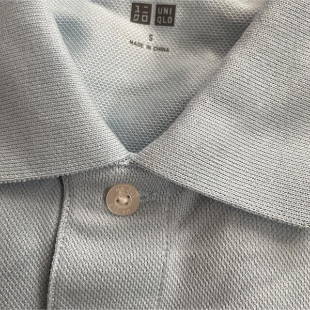 UNIQLO(ユニクロ)のユニクロ　ポロシャツ　Ｓ　ブルー メンズのトップス(ポロシャツ)の商品写真