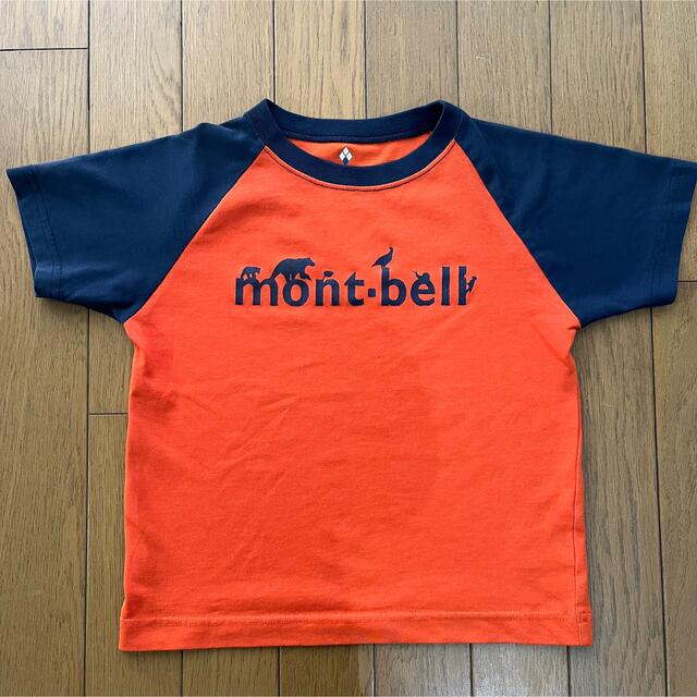 mont bell(モンベル)のモンベル　120 半袖 キッズ/ベビー/マタニティのキッズ服男の子用(90cm~)(Tシャツ/カットソー)の商品写真