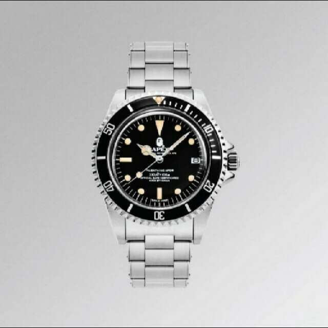 時計激レア A BATHING APE VINTAGE TYPE 1 BAPEX