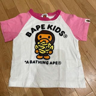 アベイシングエイプ(A BATHING APE)のape 子供用Tシャツ90cm ②(Tシャツ/カットソー)