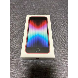 iPhone se 3 赤　64GB(スマートフォン本体)