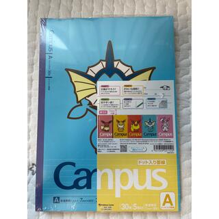 ポケモン(ポケモン)のポケモン⁂ブイズcampusノート5冊セット(ノート/メモ帳/ふせん)