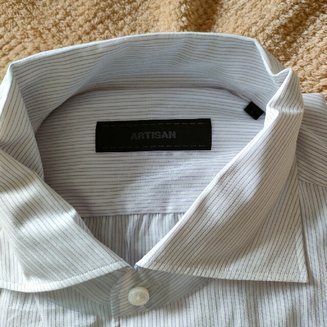 ARTISAN(アルティザン)の新品☆ARTISAN ストライプワイシャツ メンズ 紳士 Yシャツ アルチザン メンズのトップス(シャツ)の商品写真