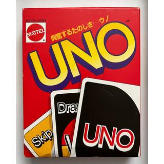 UNO - UNO 未使用 中古 ウノ カードゲーム マテルの通販 by ザ
