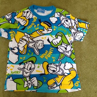 ディズニー(Disney)のTDRで購入　ドナルドTシャツ　110センチ(Tシャツ/カットソー)