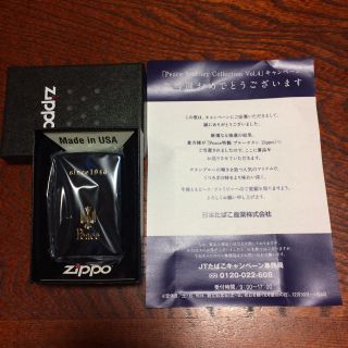 ジッポー(ZIPPO)のpeace 特製 ブルーチタン zippo(タバコグッズ)