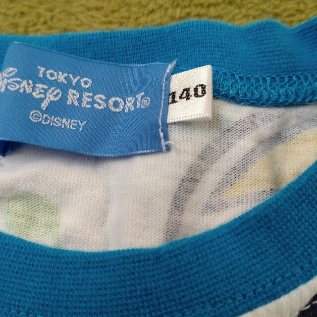 Disney(ディズニー)のTDRで購入　ドナルド　Tシャツ　140センチ キッズ/ベビー/マタニティのキッズ服男の子用(90cm~)(Tシャツ/カットソー)の商品写真