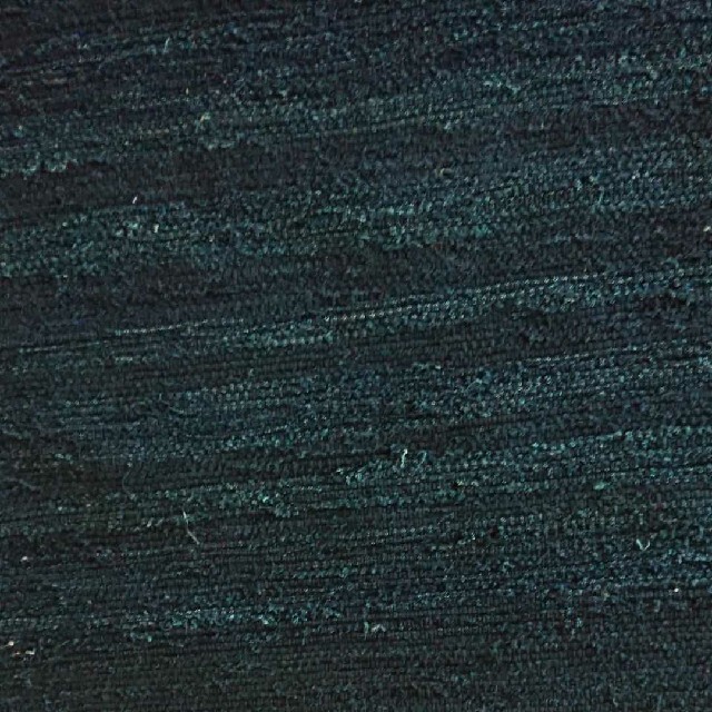 ハンドメイド 藍の裂き織り生地 1