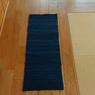 日本ショップ 裂織りマット 特大 博物館展示品 貴重 雑貨