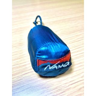 ナンガ(NANGA)の【新品】NANGA ナンガ　ポケッタブルエコバッグ　ネイビー(エコバッグ)