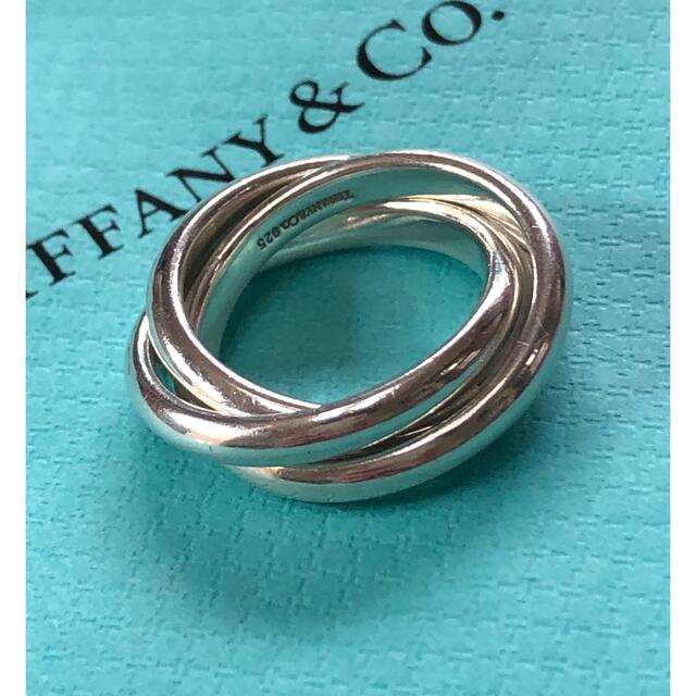 Tiffany & Co. - 美品★ティファニー★7.5号 925 3連 トリニティ リングの通販 by cotto0506's shop