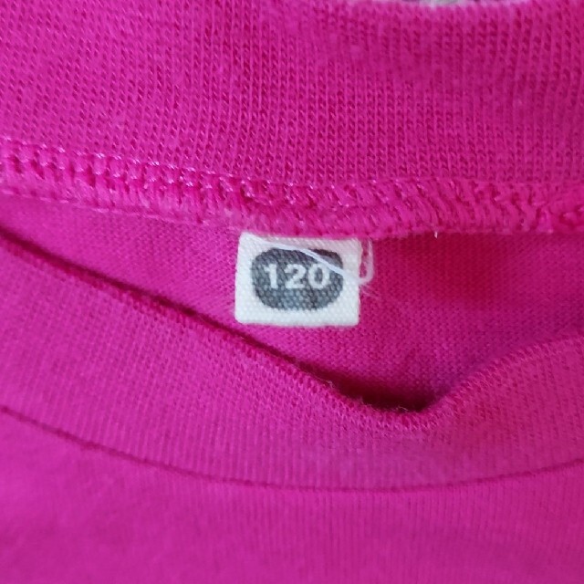 女の子 Tシャツ 可愛い 120 キッズ/ベビー/マタニティのキッズ服女の子用(90cm~)(Tシャツ/カットソー)の商品写真