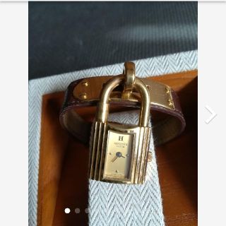 エルメス(Hermes)のエルメス ケリーウォッチ　ブラウン(腕時計)