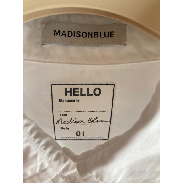 MADISONBLUE(マディソンブルー)のマディソンブルー　BRADLEY CUFF SHIRT 01 レディースのトップス(シャツ/ブラウス(長袖/七分))の商品写真