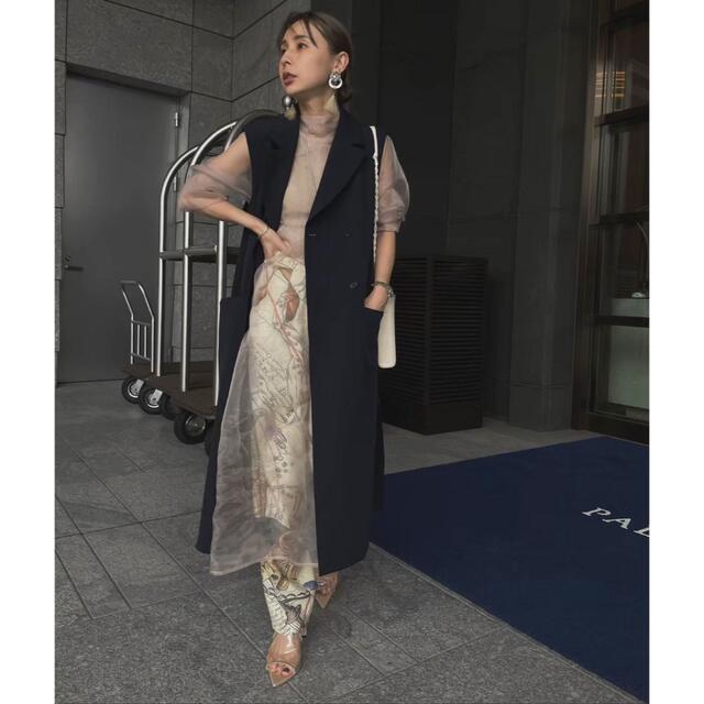 Maico様専用 アメリ♡LONG VEST SET SHEER DRESS 新規購入 51.0%OFF