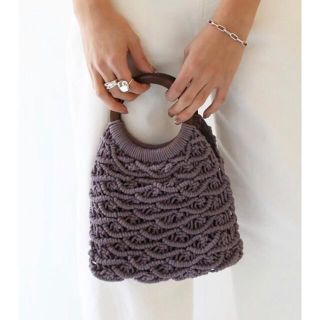 トゥデイフル(TODAYFUL)のTODAYFUL Circlehandle Macrame Bag(ハンドバッグ)