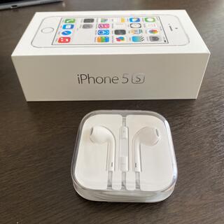 アイフォーン(iPhone)のiPhone純正イヤホン5s(ヘッドフォン/イヤフォン)