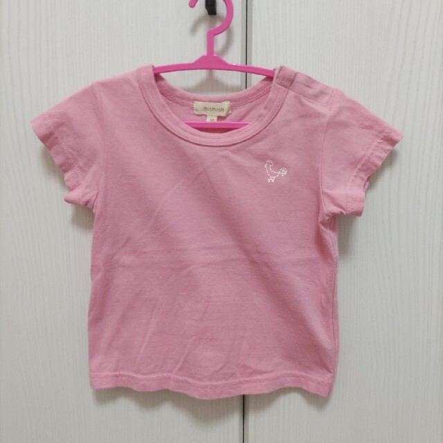 HusHush(ハッシュアッシュ)のハッシュアッシュ　Tシャツ キッズ/ベビー/マタニティのキッズ服女の子用(90cm~)(Tシャツ/カットソー)の商品写真