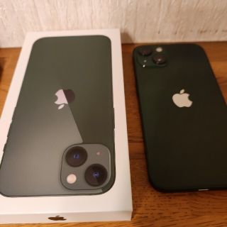 アイフォーン(iPhone)のiPhone 13  128GBグリーン　Simフリー(スマートフォン本体)