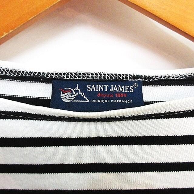 SAINT JAMES(セントジェームス)のセントジェームス バスクシャツ 長袖 カットソー Tシャツ ボーダー XXS レディースのトップス(カットソー(長袖/七分))の商品写真