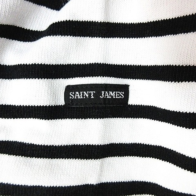 SAINT JAMES(セントジェームス)のセントジェームス バスクシャツ 長袖 カットソー Tシャツ ボーダー XXS レディースのトップス(カットソー(長袖/七分))の商品写真