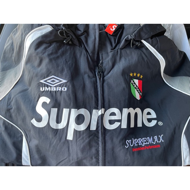 supreme / umbro track jacket black