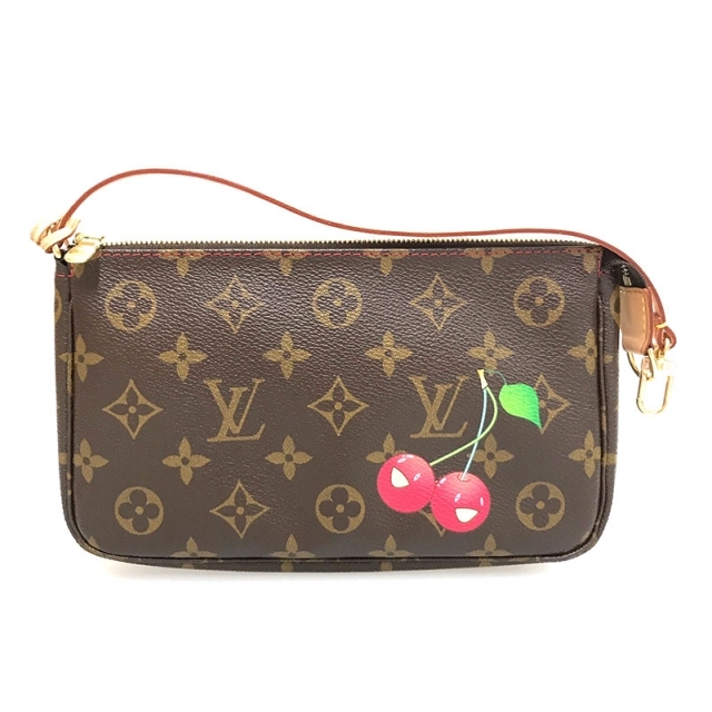 ヴィトン LV モノグラム チェリーポシェット アクセソワール ハンドバッグ