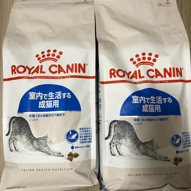 ロイヤルカナン 室内で生活する成猫用 2kg 2袋 計4kg インドア