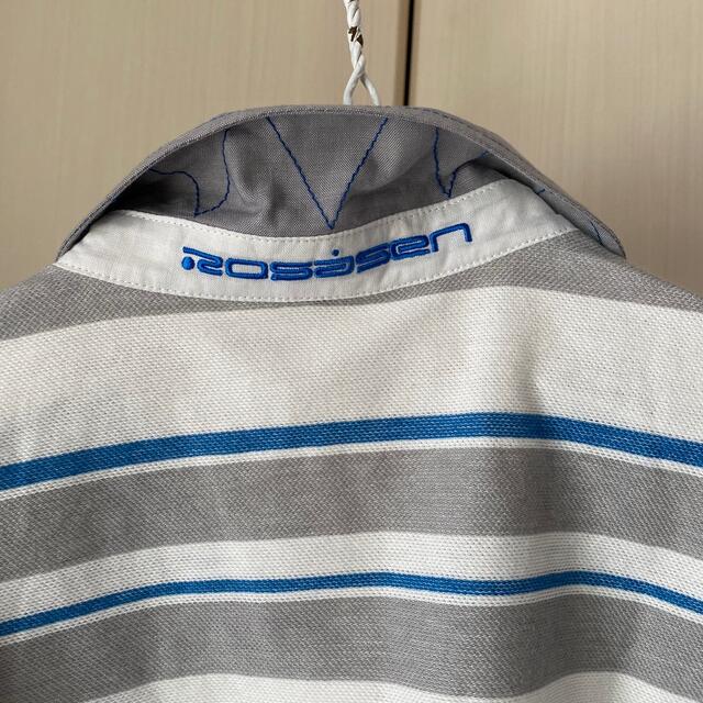 ROSASEN(ロサーゼン)のROSASEN ポロシャツ ゴルフウェア レディース 鹿の子　新品未使用 スポーツ/アウトドアのゴルフ(ウエア)の商品写真