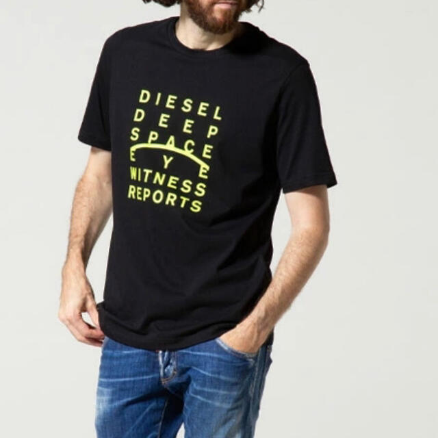 DIESEL(ディーゼル)の【新品未使用】DIESEL ディーゼル／デザイン Ｔシャツ カットソー M メンズのトップス(Tシャツ/カットソー(半袖/袖なし))の商品写真